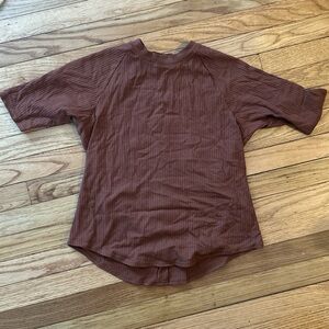 Cooperative Deep Brown Short Sleeve Tee